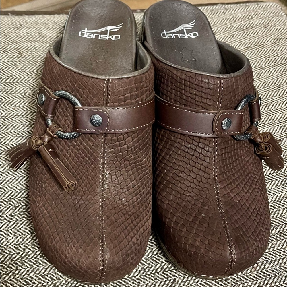 DANSKO, Antique Brown Mule size 37
